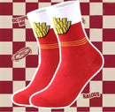 TRIM QUEEN | FRENCH FRIES SOCKS Footwear Trim Queen