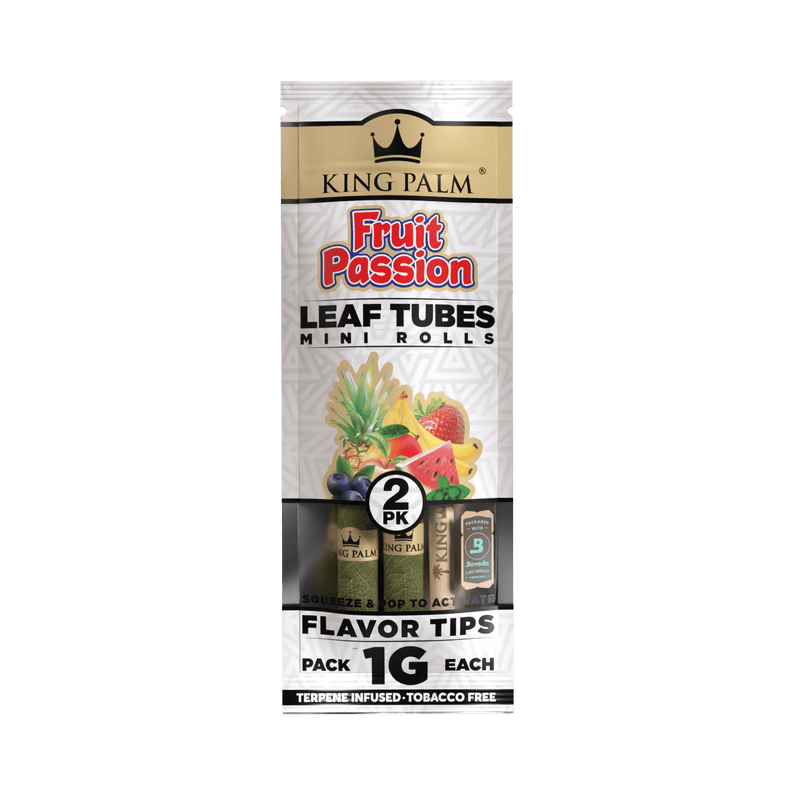 O King Palm | 2 Mini Hand-Rolled with flavor tips Box of 20 -Varoius Flavours