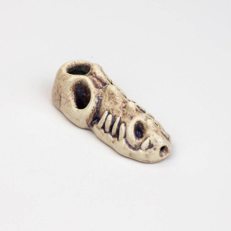 O Handmade Ceramic Smoking Pipe [MINI GATOR]