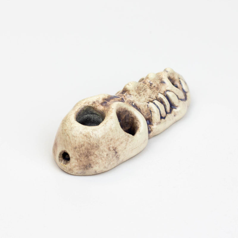 O Handmade Ceramic Smoking Pipe [MINI GATOR]