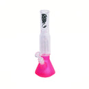 12" Graphic Water Pipe, with Beaker Base