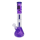 14" Infyniti Brand Water Pipe with Double Splashguard and Ice Catcher
