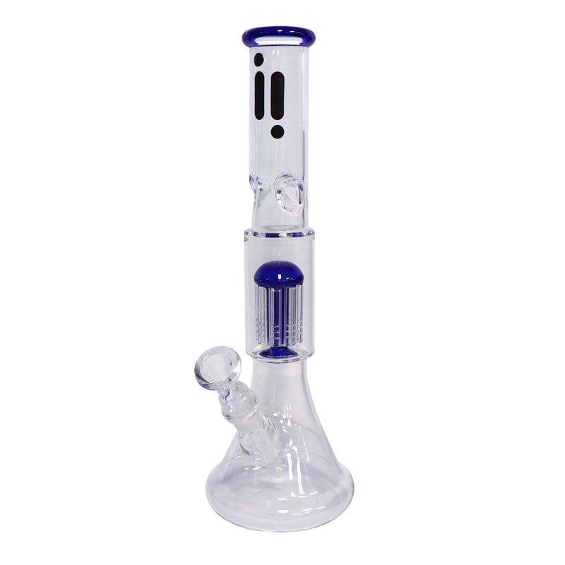 14" Infyniti Brand Water Pipe with Tree perc and Ice Catcher