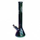 18" Water Pipe with Beaker Base - TREE OF LIFE