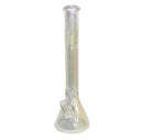 18" Water Pipe with Beaker Base - TREE OF LIFE