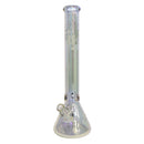18" Water Pipe with Beaker Base - TREE OF LIFE