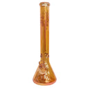18" Water Pipe with Beaker Base - TREE OF LIFE