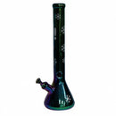 18" Water Pipe with Beaker Base
