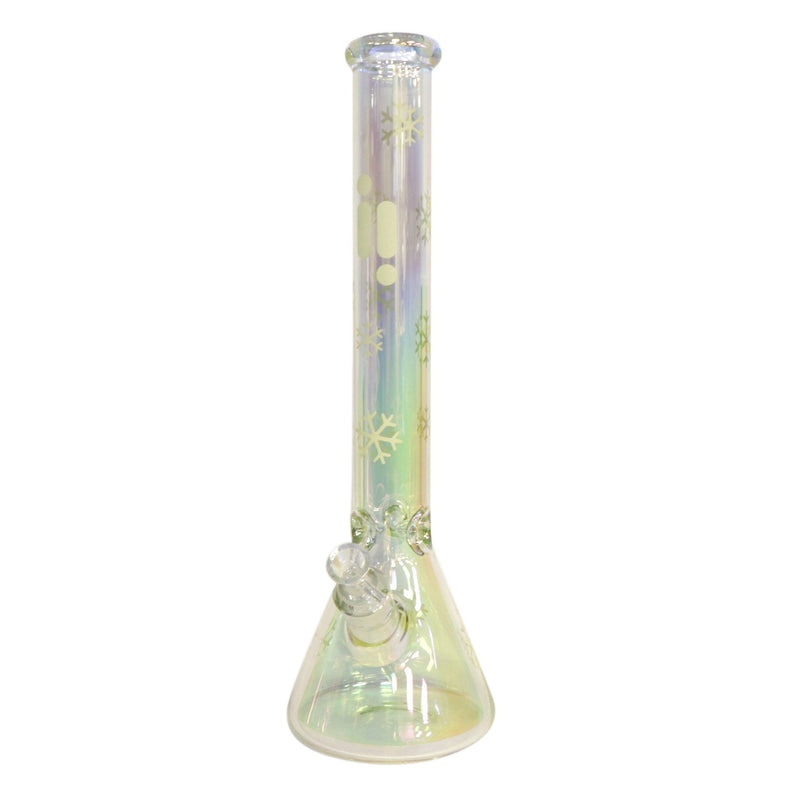 18" Water Pipe with Beaker Base