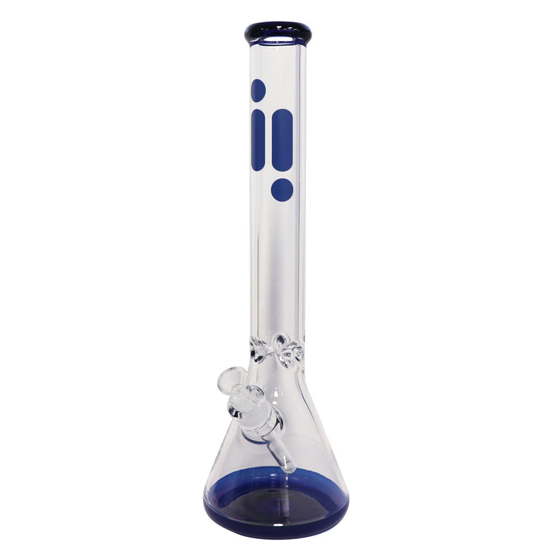 18" Infyniti Brand Water Pipe with Ice Catcher and Beaker Base