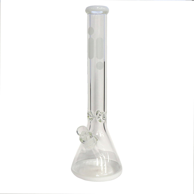 18" Infyniti Brand Water Pipe with Ice Catcher and Beaker Base