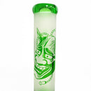15" Frosted Infyniti Brand Water Pipe with Ice Catcher