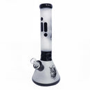 15" Frosted Infyniti Brand Water Pipe with Ice Catcher
