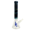 Infyniti | 16" 7mm Branded Glass Beaker Bong with Tornado Perc [GP1650] Glass Bong ONE