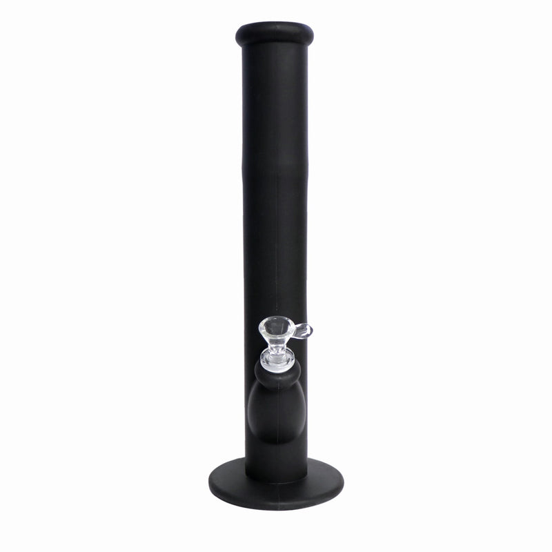 14" Straight Tube Silicone Water Pipe