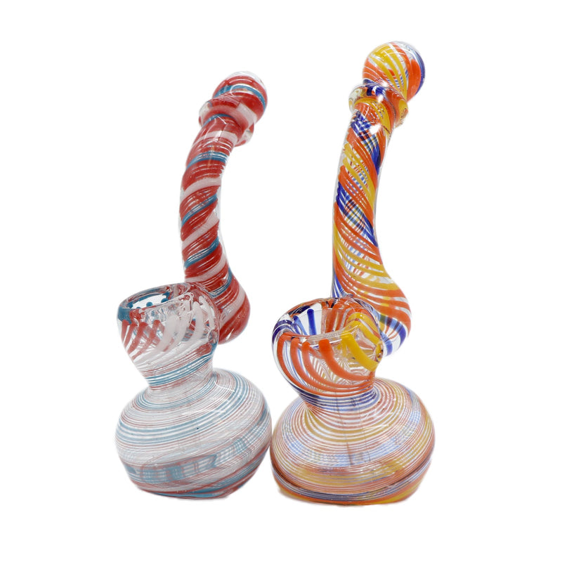 6" Stripe Bubbler