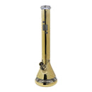 18" Metallic Water Pipe beaker base with Ice Catcher