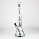 SC Castle Glassworks CP001 Double Showerhead 18 inch 7mm beaker