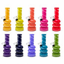6" Colored Glass Bubble Waterpipe Glass Bong Super Supplys Inc