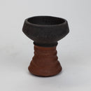 Clay Hookah Bowl [MD2213] Bowl · Banger · Oil Burner Canadian Distributor Black