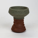 Clay Hookah Bowl [MD2213] Bowl · Banger · Oil Burner Canadian Distributor Green