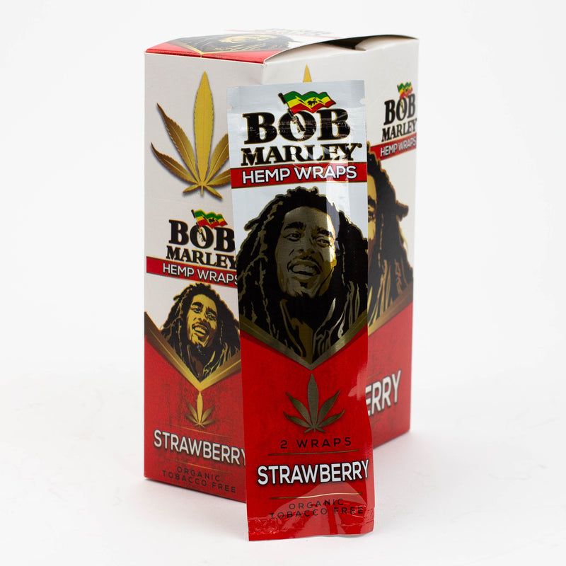 O BOB Marley Hemp Wraps display Pack of 25