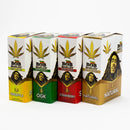 BOB Marley Hemp Wraps display Pack of 25 Leaf Wrap ONE