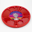 Multifunctional 360 Degree Rotating Led Spinning Rolling Tray Tray BANKA RED