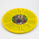 Multifunctional 360 Degree Rotating Led Spinning Rolling Tray Tray BANKA YELLOW