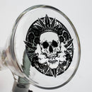 WENEED®-12" WENEED Classic Beaker 5mm Glass Bong WENEED® Skull