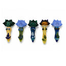 5" Flower Glass Hand Pipe Glass Pipe Super Supplys Inc Default Title
