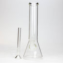 8" Clear glass beaker water bong [ WF001 ] Glass Bong ONE
