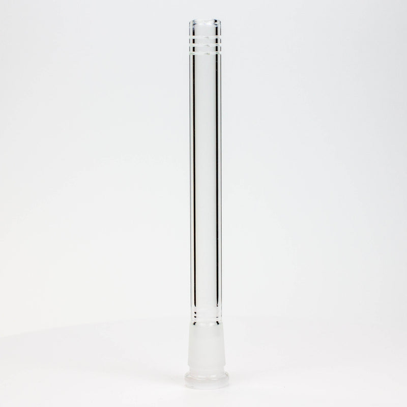 O Glass open ended 6 slits downstem