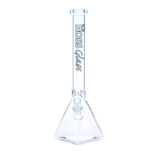 H055 Hoss Glass 18" Pyramid Base Beaker