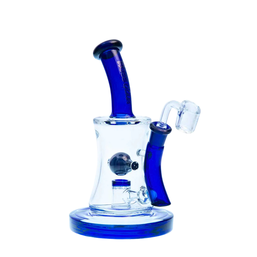 H509 Hoss Glass 10" Hourglass Marble Rig