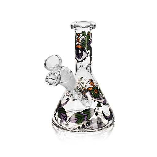 6" Arsenal Gaze of Flora Glass Bong