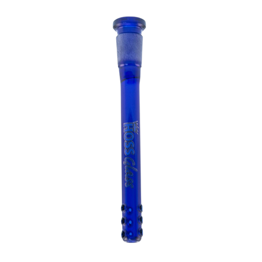 YX11C Hoss Glass 10cm Full Color Diffuser Downstem w/ Holes