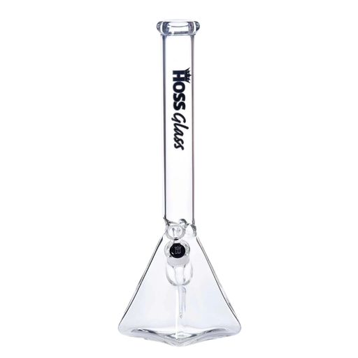 H055 Hoss Glass 18" Pyramid Base Beaker