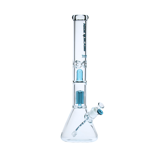 18" Nice Glass 6-Arm Perc & Splash Guard Beaker