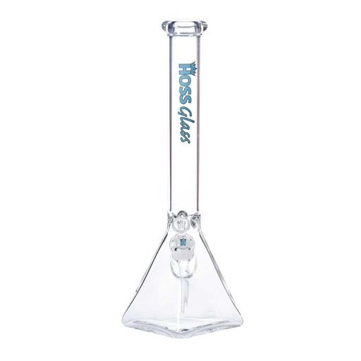 H055 Hoss Glass 18" Pyramid Base Beaker