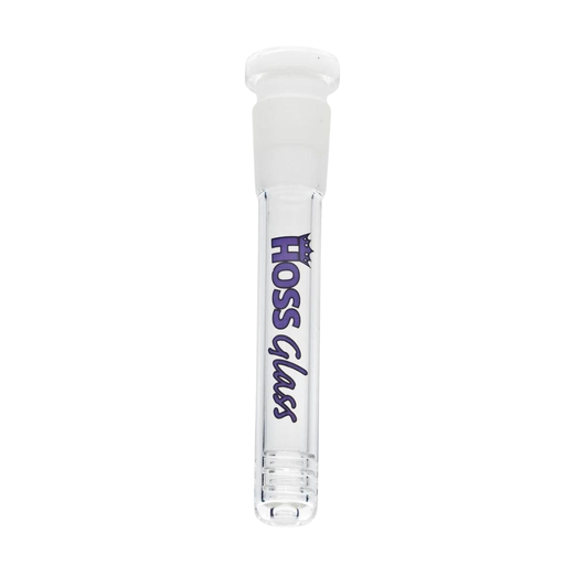 YX10 Hoss Glass 14cm Diffuser Downstem w/ Cuts