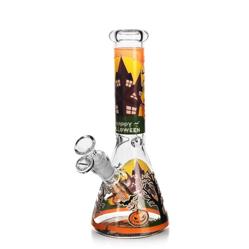 10" 4mm Arsenal Creepy Pumpkin Bong