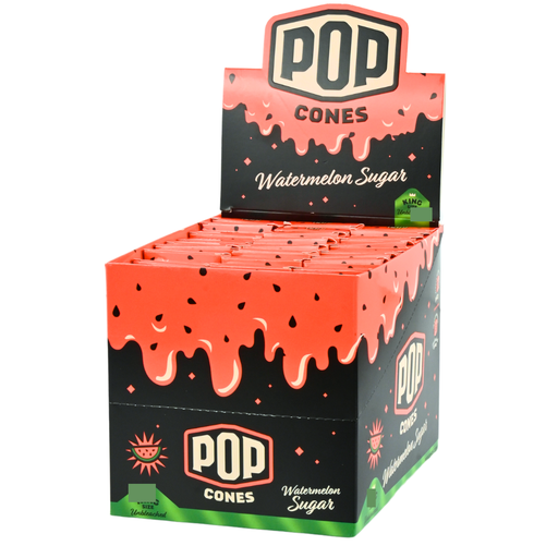 Pop King Size Unbleached Pre-rolled Cones - 24ct