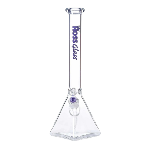 H055 Hoss Glass 18" Pyramid Base Beaker