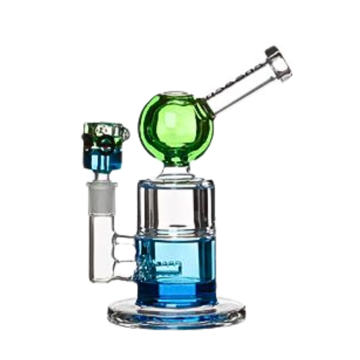 8" Cheech Double Color Side Inline Bong