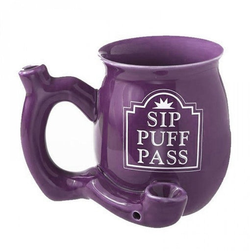 Sip, Puff, Pass Pipe Mug