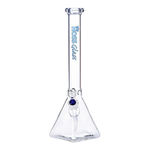 H055 Hoss Glass 18" Pyramid Base Beaker