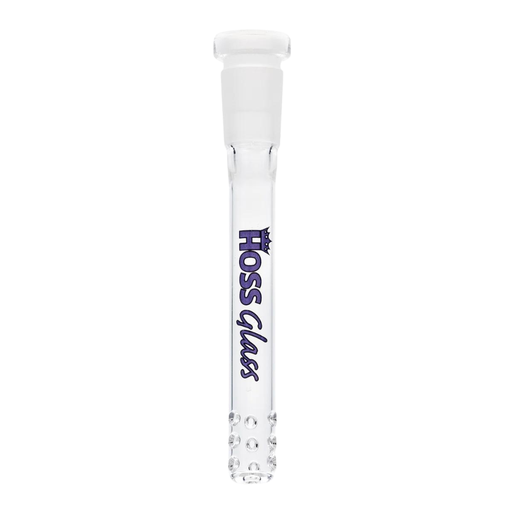 YX11 Hoss Glass Diffuser 14cm Downstem with Holes