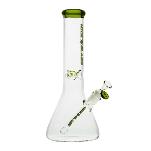 12" 5mm Nice Glass Beaker Bong