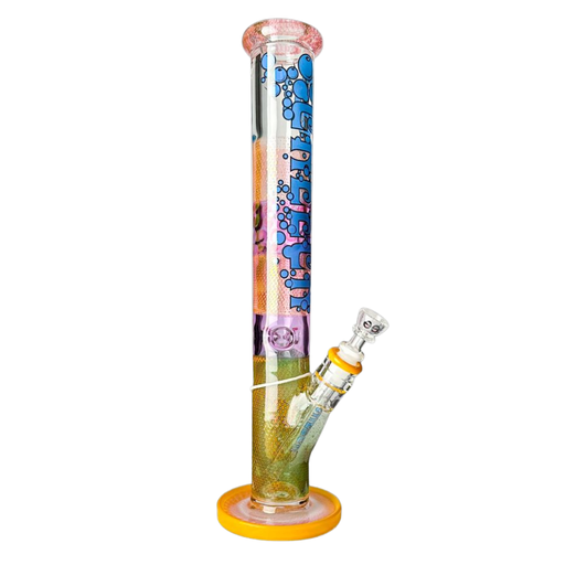 17" Cheech Multicolored Straight Tube